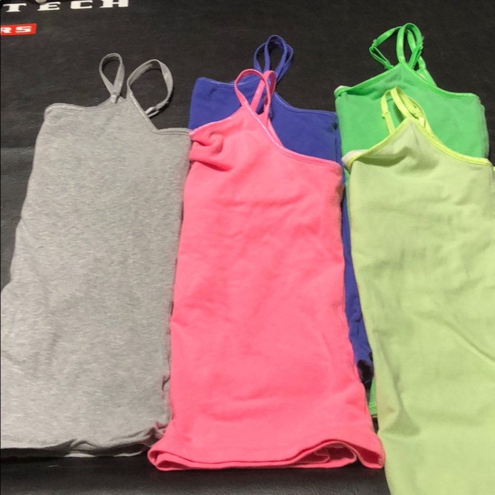 Girls spaghetti strap tank lot size 12/14